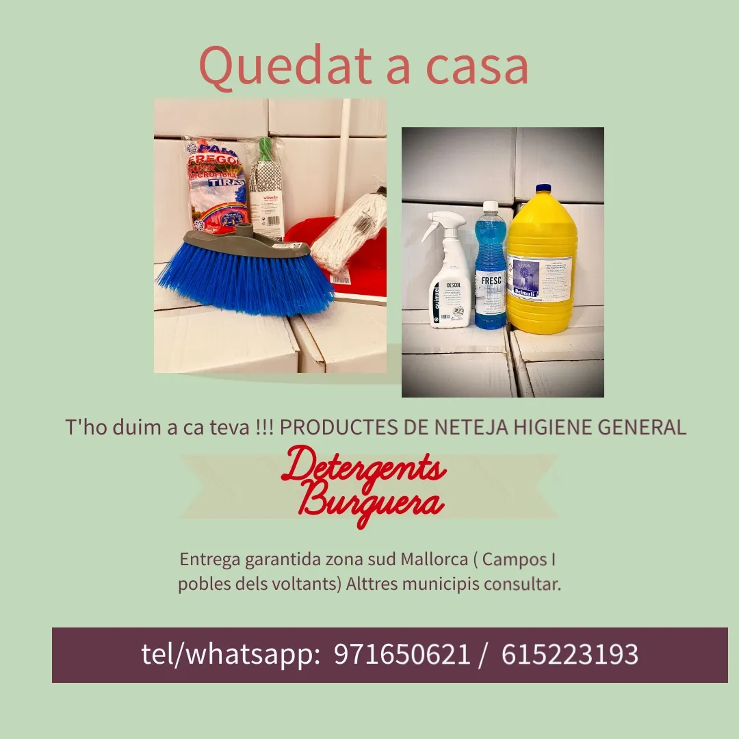 DETERGENTS BURGUERA