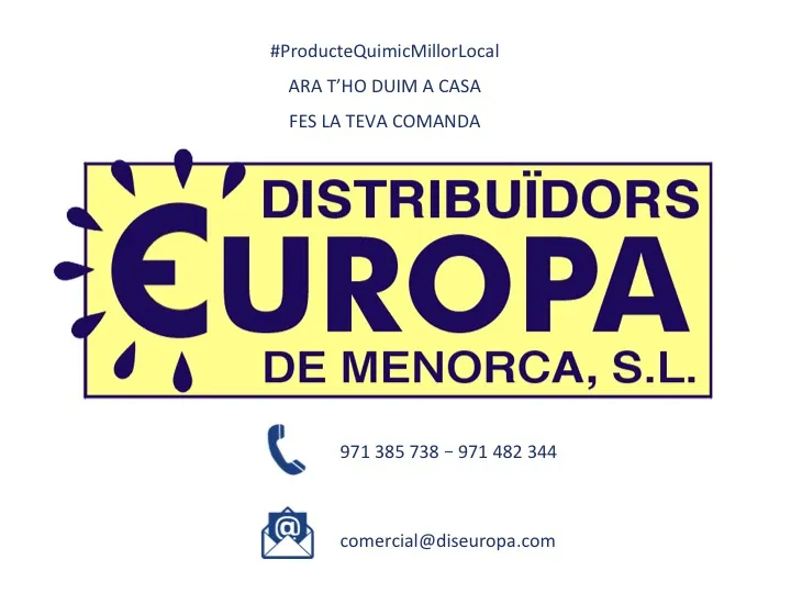 DISTRIBUÏDORS EUROPA DE MENORCA