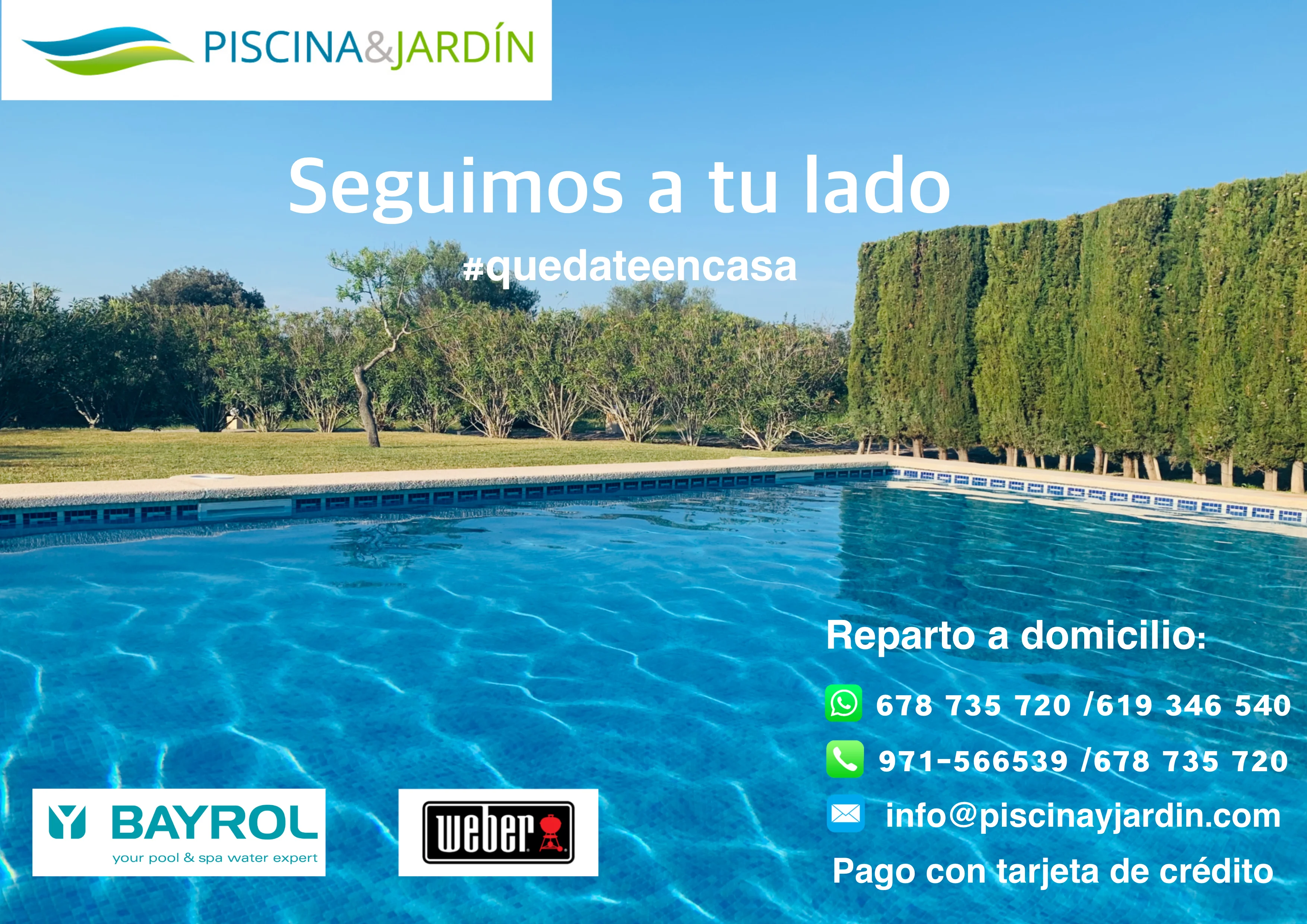 PISCINA Y JARDIN